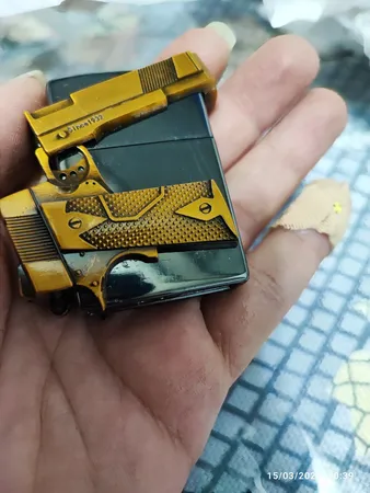 فندک طرح تفنگ برتا مدل تاشو کد DKD-703