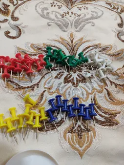 سوزن نقشه کد 01 بسته 50 عددی