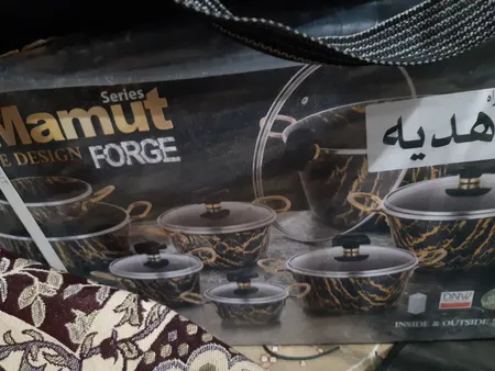 سرویس پخت و پز 19 پارچه ماموت کد 003