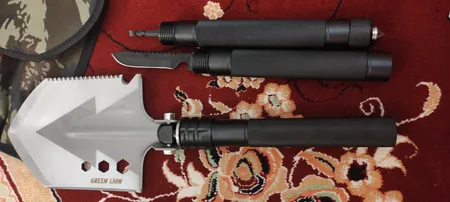 ابزار چندکاره سفری گرین لاین مدل Multi Shovel