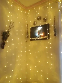 ریسه ال ای دی مدل پرده 220v طول 3 متر