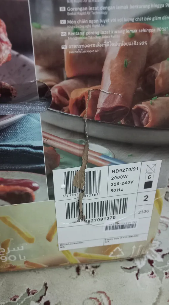 هواپز ۶ لیتر فیلیپس مدل 9270