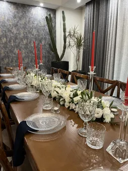 شمع دست ساز مدل قلمی 30 سانت بسته 12 عددی