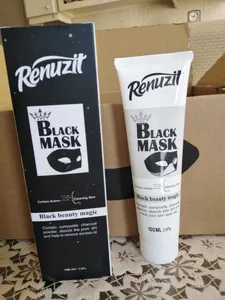 تجریه خرید ماسک صورت رینوزیت مدل Black mask carbon active حجم 100 میلی لیتر