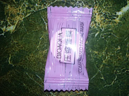 قرص ماسک ورقه ای صورت بایو آکوا مدل F01 بسته 50 عددی