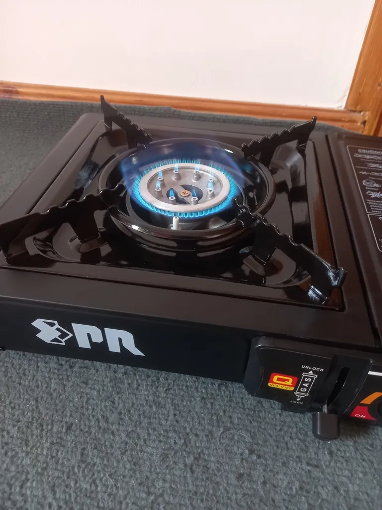 اجاق سفری پارس رگولاتور مدل Portable همراه 2 عدد کپسول گاز