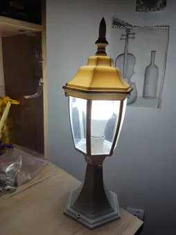 چراغ حیاطی مدل رزا کد 04