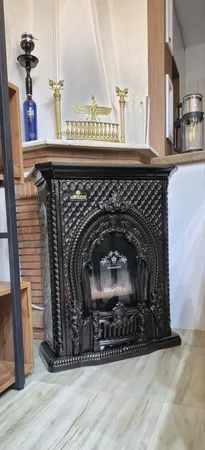 بخاری گازی بهکاران طرح شومینه مدل پرنس 28000