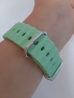 بند مدل ocean مناسب برای اپل واچ سری 1 تا 7 سایز  38 / 40 / 41 میلی متر