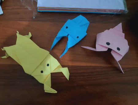 کاغذ اوریگامی کد C10 بسته 100 عددی