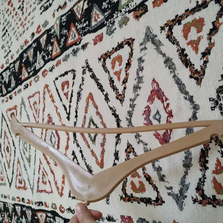 چوب لباسی طرح چوب بسته 6 عددی