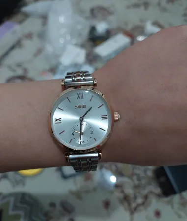 ساعت مچی عقربه ای زنانه اسکمی مدل 9198 زیر ثانیه فعال