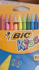 تجریه خرید پاستل روغنی 12 رنگ بیک مدل Kids plasti decor کد 91062