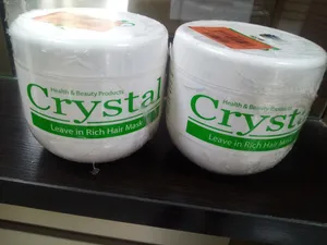 تجریه خرید ماسک مو کریستال مدل بدون آبکشی مناسب موهای خشک و آسیب دیده حجم 500 میلی لیتر