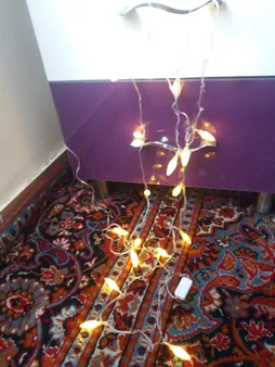 ریسه ال ای دی طرح بلوط کد glans 1 طول 3.8 متر