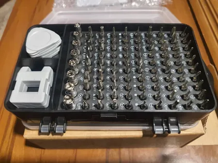 سری پیچ گوشتی سامکو مدل YP-0115 مجموعه 115 عددی