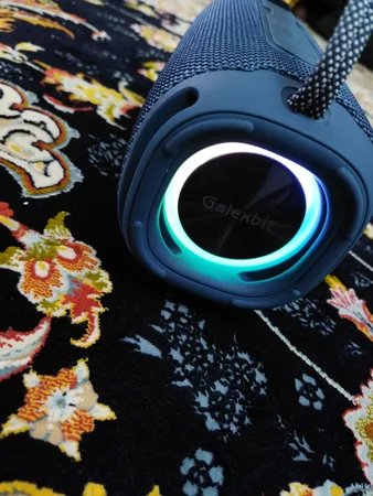 اسپیکر بلوتوثی قابل حمل گلکسبیت مدل Cylindrical speaker GS_09