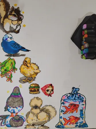 ماژیک راندو تاچ لیکای مدل Selective MRK بسته 24 عددی