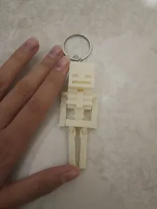 تجریه خرید جاکلیدی مدل شخصیت اسکلت بازی ماینکرفت