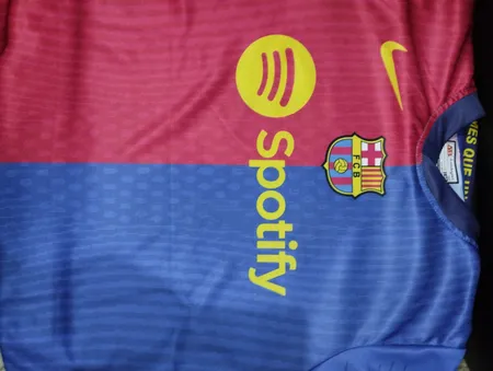 ست 5 تکه لباس ورزشی پسرانه مدل بارسلونا یامال کد 2025