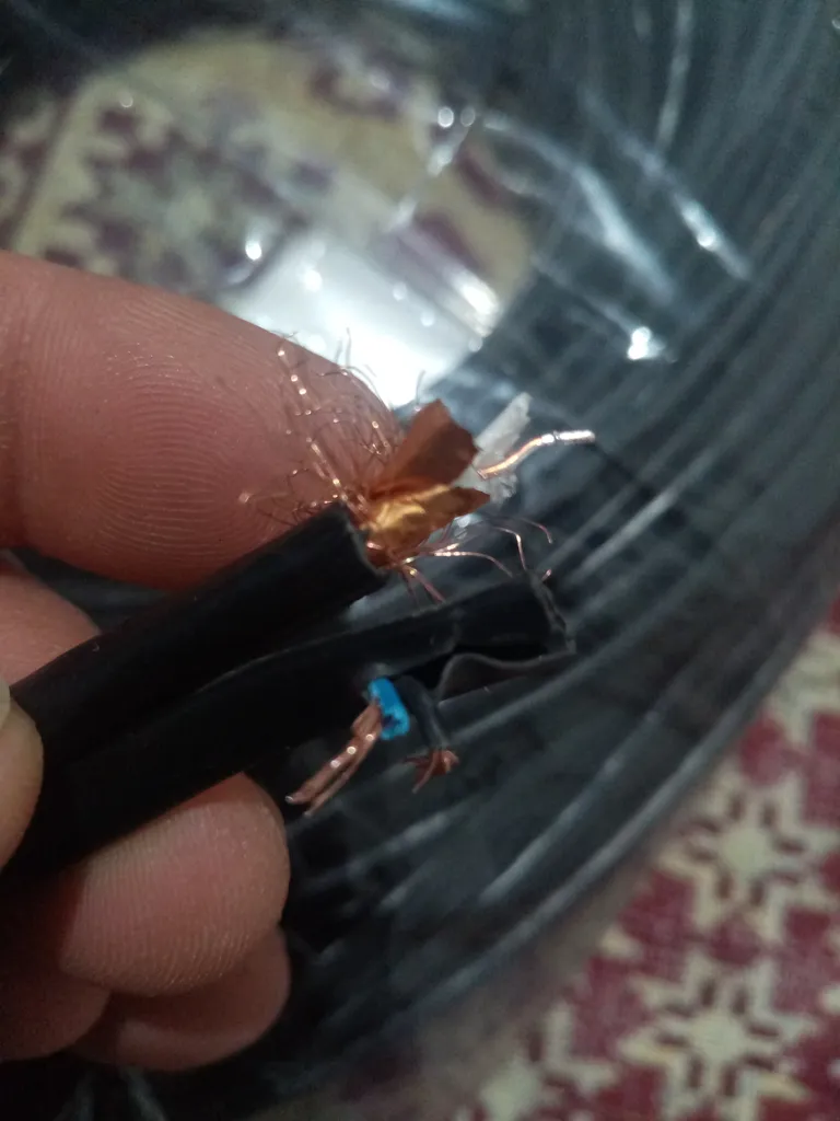 کابل RG59 ترکیبی بلدن مدل RG+2C طول 305 متر