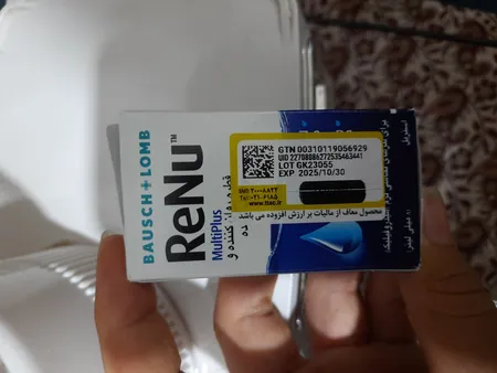 قطره مرطوب‌کننده لنز رنیو مدل MultiPlus حجم 8 میلی لیتر