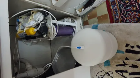 مخزن دستگاه تصفیه آب تانک پک مدل tp19