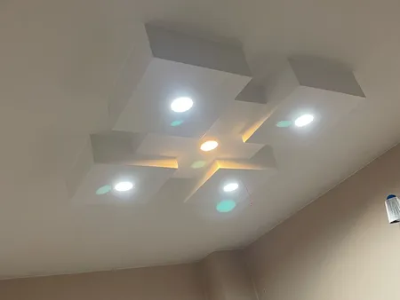 پنل سقفی ال ای دی 7 وات اپتونیکا مدل Q5207 بسته 10 عددی