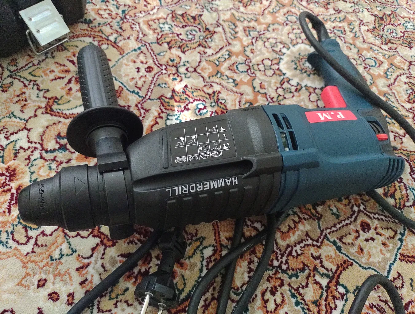 دریل بتن کن پی ام مدل سه کاره 11253