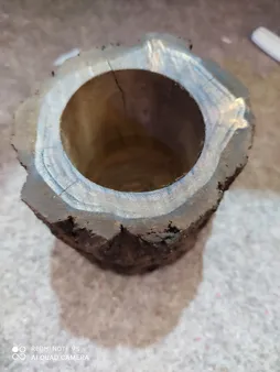 گلدان چوبی فیل چوب مدل GCH_ch