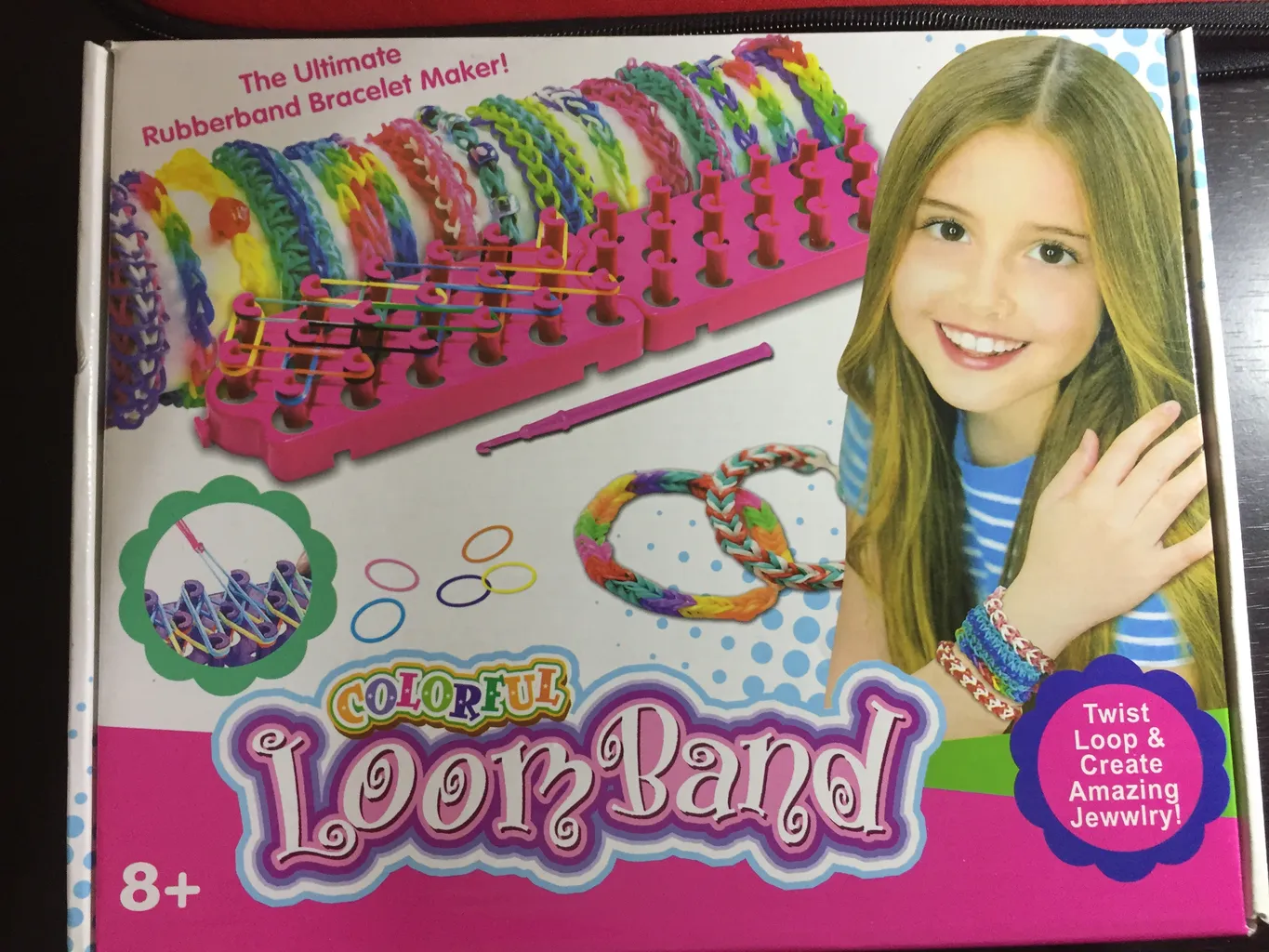 ساختنی فانی بافت مدل Loom Band