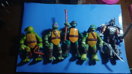 اکشن فیگور مدل لاکپشت های نینجا بسته 4 عددی