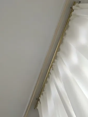 چوب پرده مدل 1001 طول 1.5 متر