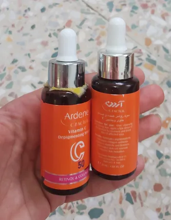 سرم پوست آردن سی فکتور مدل ویتامین C50 حجم 30 میلی لیتر مجموعه 2 عددی