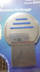 شانه ضد شپش لیندا نیت مدل تمام استیل پاک کننده تخم شپش