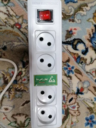 چند راهی برق فردان الکتریک مدل 1.8 متری کد 601861
