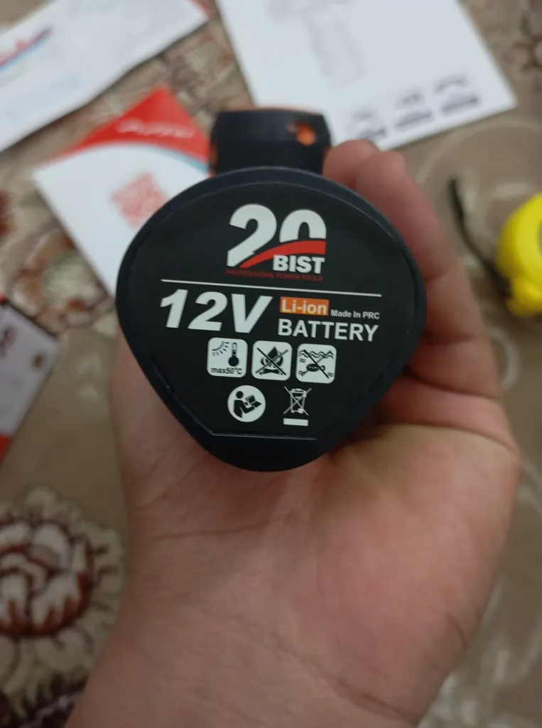 دریل شارژی بیست مدل jt-20 مجموعه 28 عددی