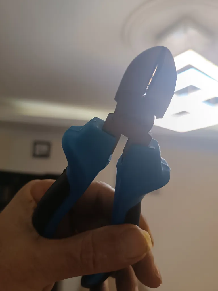 انبر دست و انبر سیم چین و انبر دمباریک فیکس تک مدل FHPK032