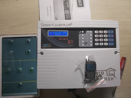 دزدگیر اماکن پرتو آذرخش مدل Smart ZX2A Plus