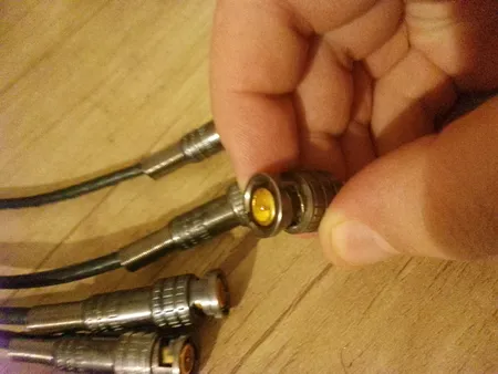 فیش BNC مدل RG-59 بسته 5 عددی