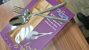 تجریه خرید ست قاشق و چنگال 12 پارچه کد 03