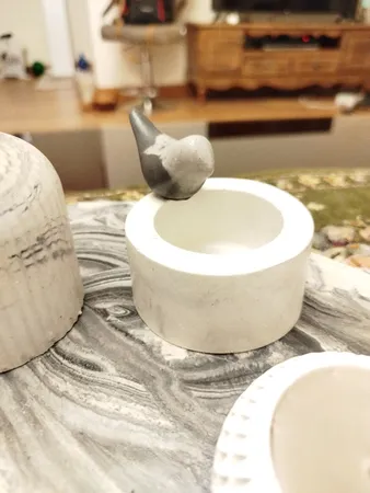 قالب شمع مدل مرغ آمین