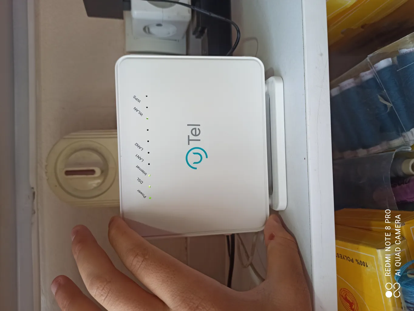 مودم روتر یوتل VDSL/ADSL Plus بی سیم مدل V301