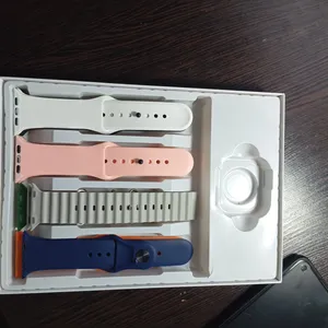 تجریه خرید ساعت هوشمند 45 میلی متری کیکویر مدل kw30 max with 7 band با بند سیلیکونی