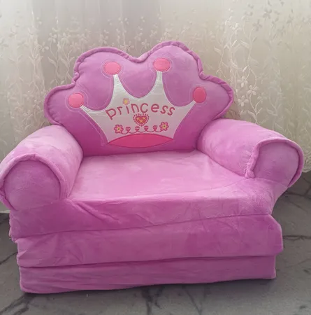 مبل کودک مدل تخت خواب شو طرح پرنسس