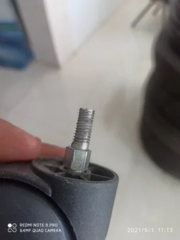 چرخ صندلی مدل قفل دار سایز 6