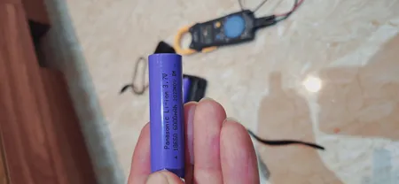 باتری لیتیوم یون قابل شارژ پاناسونیک کد 18650 ظرفیت 6000 میلی آمپرساعت