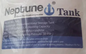 تجریه خرید مخزن دستگاه تصفیه آب نپتون مدل NP4 به همراه شیر