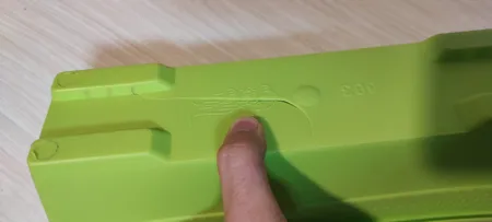 گلدان مدل پلاستیکی مستطیلی کد 603