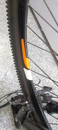 برچسب شبرنگ دوچرخه رفلکتر کد 4P بسته ۴ عددی